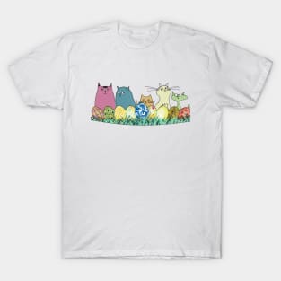 Cute Easter Cats T-Shirt